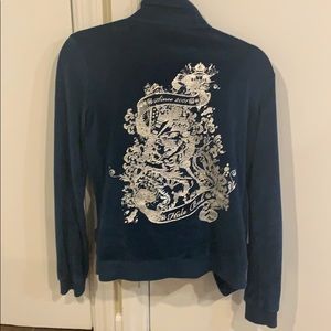 Hale Bob 2 piece velour jogger set sz M